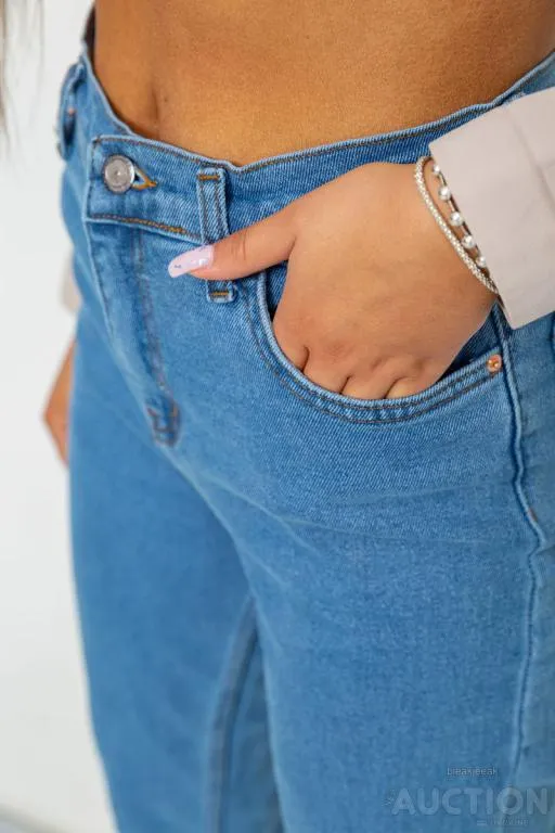 Джинсы женские, цвет синий, 244R163-449 Де купити