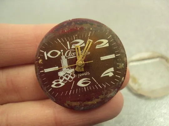 часы наручные механизм циферблат олимпиада clometta №342 Продаж