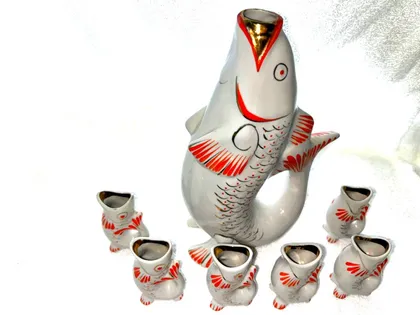 фото, Набір Фарфорових Рибок Полонський фарфоровий завод художньої кераміки.