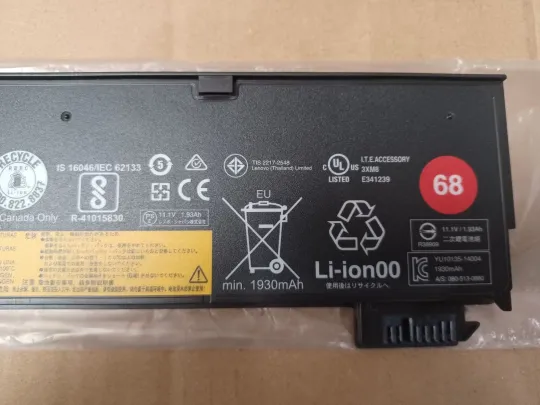 НОВІ!!! Оригінал АКБ, Акумуляторна батарея, battery, original, Оригінальна батарея  45N1124 45N1125 45N1126 45N1127 45N1132  11.1V 24WH 68  для Lenovo ThinkPad T450 T460 T440 T440s T460P T470P T550 L450 L460 P50S W550 W550s X240 X250 X260 X270 З аукціону