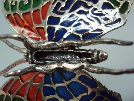 Фигура миниатюра статуэтка бабочка серебро 925 проба вес 31,22 г размер 6,5х6,8х3 см №14441 Характеристики