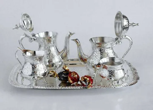 Купити Чайно-кавовий сервіз, Alpacca, посріблення