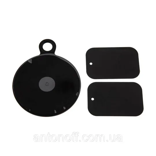 Автотримач для телефону магнітний Hoco CA28 на торпедо скло (на присосці) Чорний Недорого