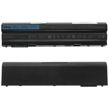 фото, Оригінальна батарея для ноутбука DELL NHXVW (роз'єм зліва) (Latitude: E5420, E5520, E6420, E6520) 11.1V 48Wh Black