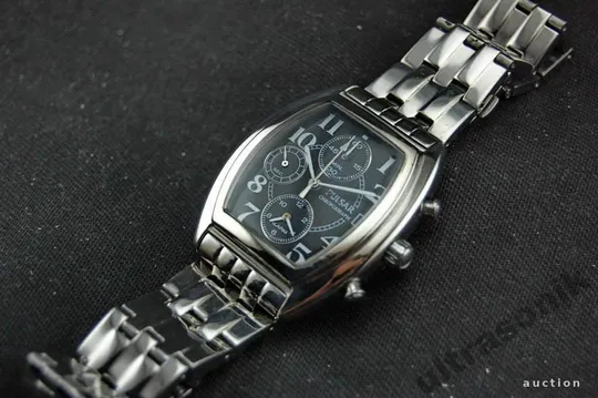 Годинник наручний хронограф PULSAR WR 30м мех.Seiko кал.7T62 черный Japan Вживане З аукціону