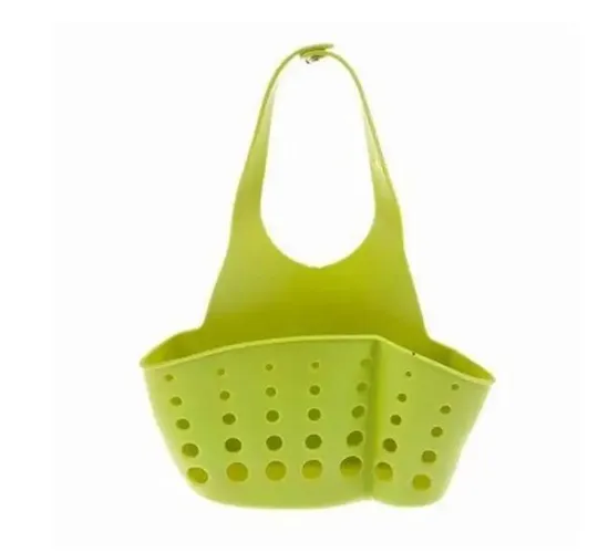 Купити Подвесная корзинка на кран для кухонных губок 2 отделения 16*4,5*21 см