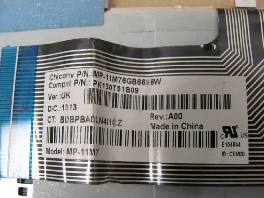 660-25 клавіатура 698681-031 PK130T51B09 з кріпленням AM0QJ000700 для HP Envy TouchSmart Ultrabook 4 1000 4T 1200 оригінал Недорого