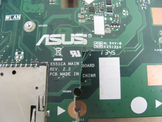 586-8 материнська плата 60NB0340-MB2040-220 SR0VQ Pentium 2117U для ASUS F551 F551C X551 D500 оригінал Характеристики