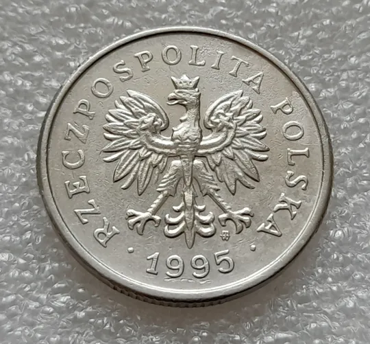 (8067 ря) 1 злотий 1995 Польща (Polska, Польша, злотый) Ціна
