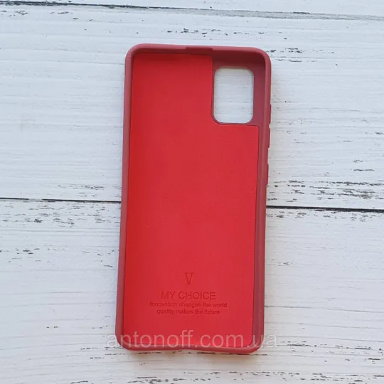 Купити Чохол Samsung A515F Galaxy A51 для телефона soft-touch Червоний