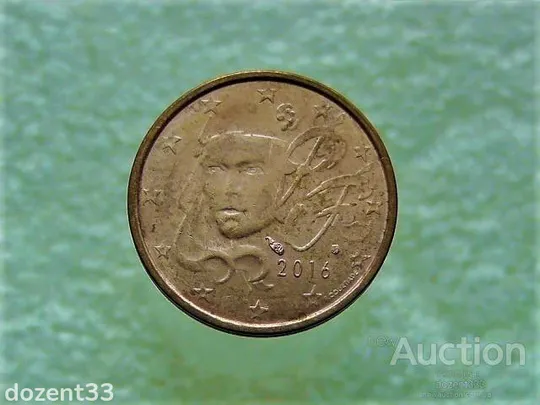 Купити 2 цента 2016 рік Франція (682+)