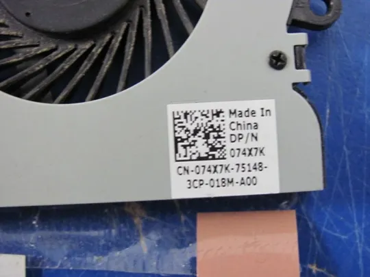 №139-10 Вентилятор (кулер, FAN) 074X7K для DELL INSPIRON 17 3721 оригинал З аукціону