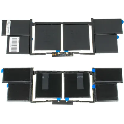 фото, Оригінальна батарея для ноутбука Apple A1953 (A1990 Apple MacBook Pro 15 2018-2019year Touch Bar) 11.41V 7300mAH  83.6Wh  Black