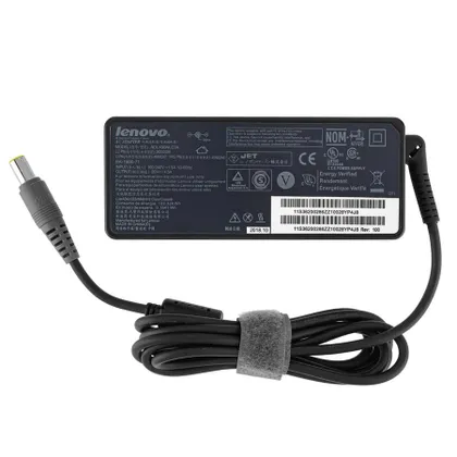 фото, Оригінальний блок живлення для ноутбука LENOVO 20V, 4.5A, 90W, 7.9*5.5-PIN, Black, RECTANGULAR