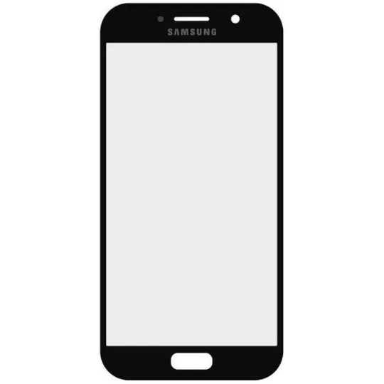 Скло дисплея Samsung Galaxy A5 SM-A520 (2017) Black + OCA (для переклеювання) Ціна