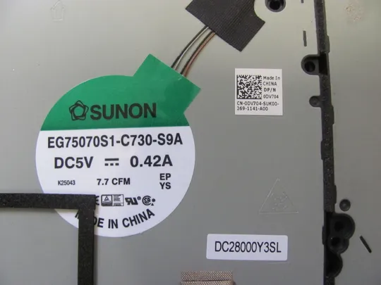 номер0977-13 система охолодження Кулер Охолоджувальний блок Охолоджувальна система Кулери та системи охолодження Охолодження материнської плати cooling system AT3MM006ZAL 0VHVHJ  для DELL Precision  7670 M7670 оригінал Недорого