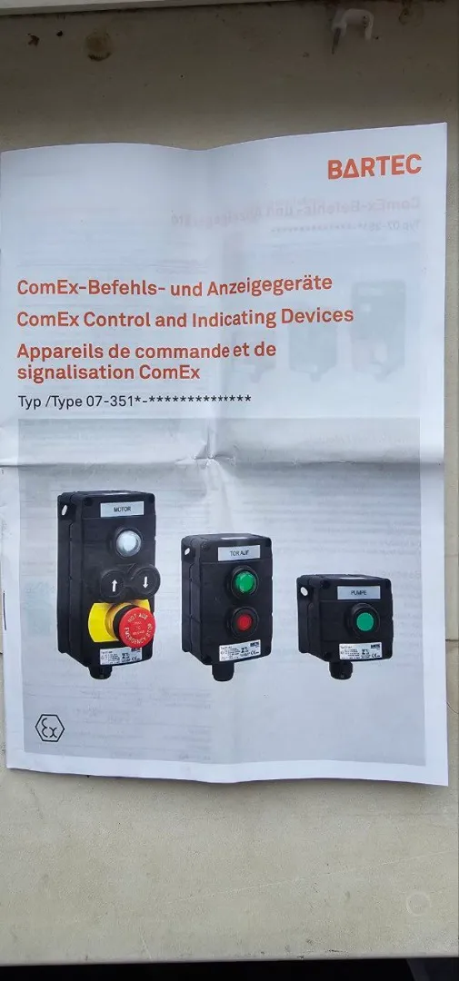 Пост керування (позиційний перемикач) Bartec Де купити