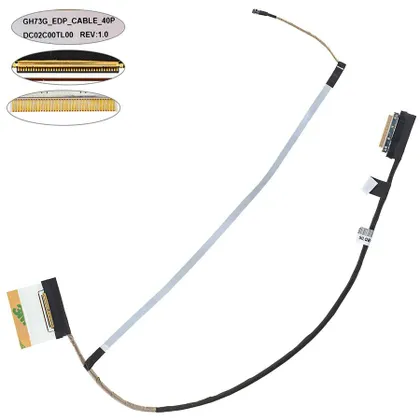 фото, Шлейф матриці для ноутбука Acer (PH317-55) 40 0.5 (50.QB6N2.007)