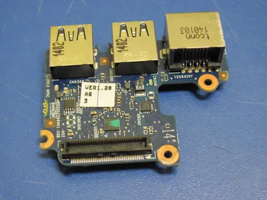 номер0014-1 Плата Card Reader, LAN, USB 6050A2566901 для HP ProBook 640 G1 оригінал Де купити