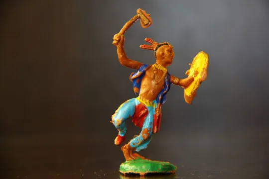 индеец ирокез с томагавком 52-54мм ГОНКОНГ копия Britains Ціна