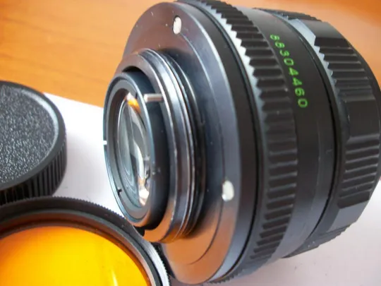 Объектив Гелиос-44М-4, М-42 . Светофильтра-Нет, задняя крышка, как нового состояние, No- 88304460 З аукціону