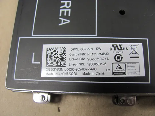 631-3 клавіатура робоча з підсвіткою 02R2P6 0GYP2N  для Dell Precision 7510 7520 P53F Latitude E5550, E5570, E5580, Precision 3510,3520,3530,7510,7520, 7710,7720 оригінал Недорого