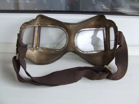 Очки стекляные защитные для токаря или... 1950- 1960 гг в Україні