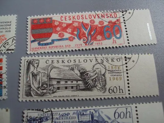 марка чехословакия серия 1969 юбилеи гаш №10006 Де купити