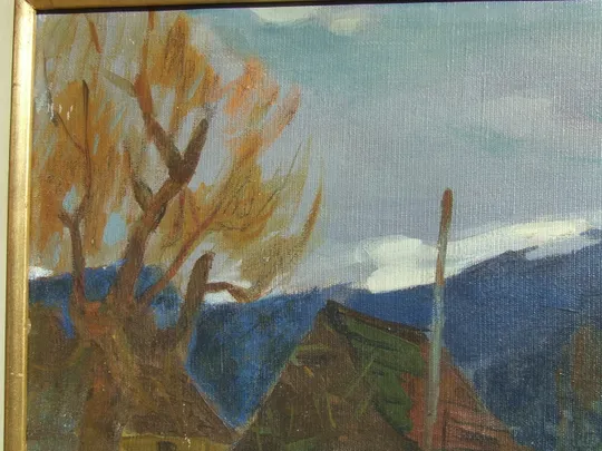 Нар.худ.Урср. Глюк Г. 1912-1983 рр. роз. 54х82 см. п.о. 1960 р. закарпатська школа Ужгород . Продаж