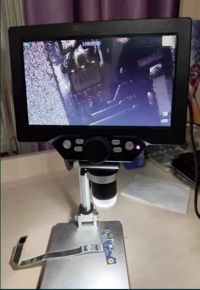 Цифровой электронный микроскоп 7 дюймовый LCD З аукціону