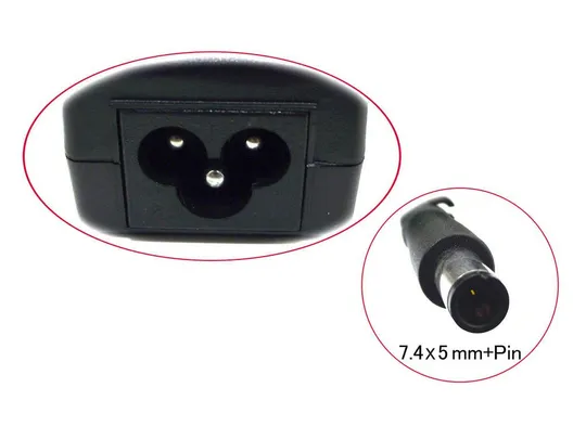Купити Блок питания для Dell Vostro 1000, 1400, A840, A860 (19.5V 4.62A 90W (7.4*5.0+pin)).