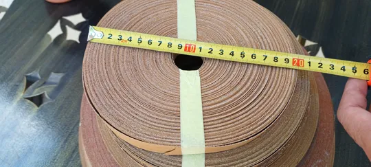 Крайка паперова мебельна з клеєм 20 мм , одним лотом. Характеристики