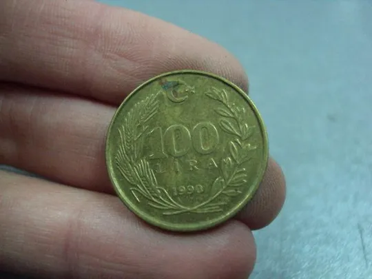 Купити монета турция 100 лир 1990 №9406
