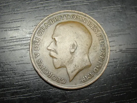 Купити 1 пенні Британія 1919