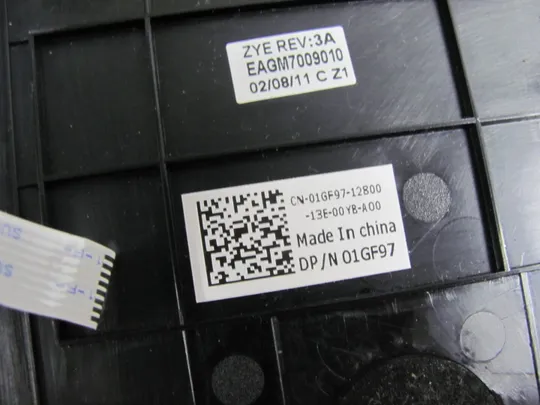 42-11 Кришка панель палмрест та тачпад 01GF97 EAGM7009010  для DELL XPS 17 L701X  L702X оригінал в Україні