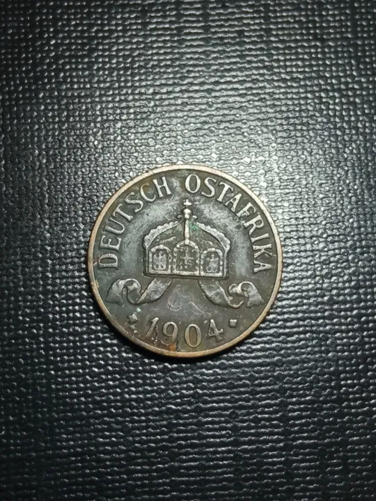Купити 1/2 геллера, 1904 А Немецкая Ост Африка