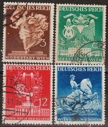 фото, 1941 - Рейх - Весняний ярмарок Mi.768-71 _4,0 €