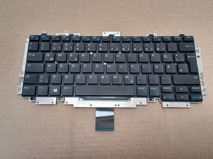 фото, номер1063-20  Keyboard Клавіатура 0769G9 для DELL LATITUDE E5270 E7270 E7470 E7250 оригінал