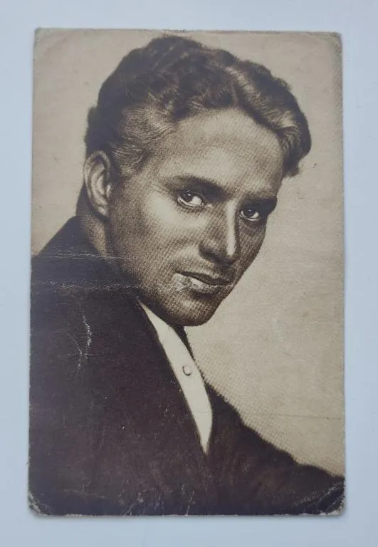 1921 г Чарли Чаплин , великий актер-комик, старинная открытка pc117 Ціна