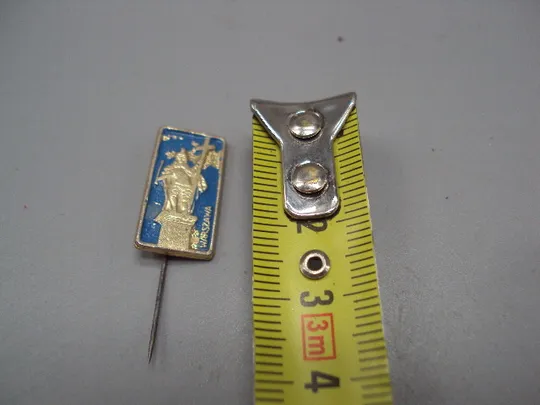 Знак Warszawa Варшава Польша памятник королю Сигизмунду III с крестом №17014 Ціна