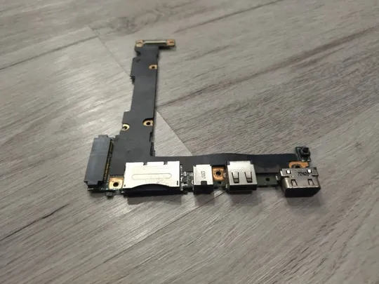Плата кнопка включення +VGA+USB+Audio+Cardreader для ноутбука Asus X201E X201 Ціна