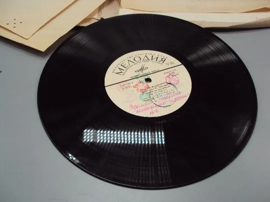 Пластинка набор Тексты и диалоги из пособия Р. Диксона Говорите по-английски пластинки 25см №15346МЯ Недорого