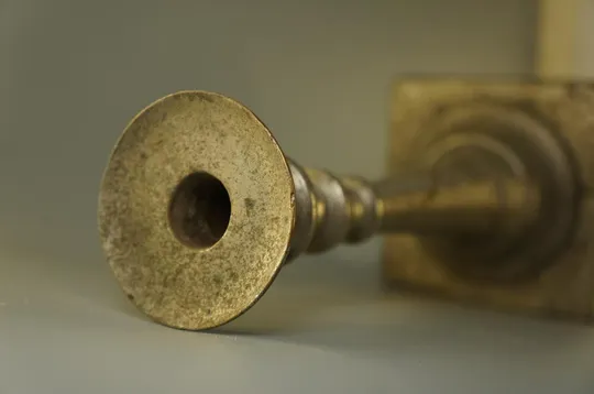 Подсвечник колонна бронза высота 28 см (№85а) №10662 Інтернет-аукціон