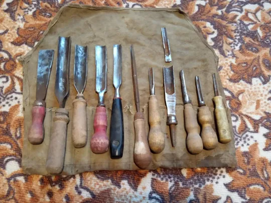 Резцы по дереву. Стамески по дереву для резьбы. Різці по дереву Ціна