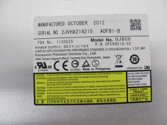 №261-4 DVD-привод CP501551-01 CP656365-01 для FUJITSU SH531 A530 AH531 оригінал Де купити