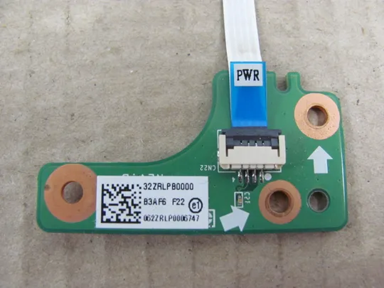 номер0292-17 плата кнопки вкл Плата кнопки включеня Кнопкова плата Кнопковий модуль Плата управління кнопками,  Плата кнопки живлення Laptop Power button board  DA0ZRLPB6B0 для ACER ASPIRE 5749 5349  оригінал З аукціону