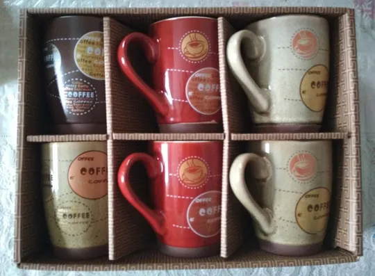 Набір чашок SNT Мокко (6 шт. по 350 мл.) Ціна