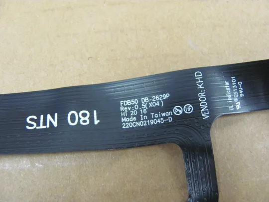 754-22 шлейф FDB50 DB-2629P 03JW42 DC02C00MK00 для DELL Latitude E9510 9510 9520 2 in 1 оригінал Де купити