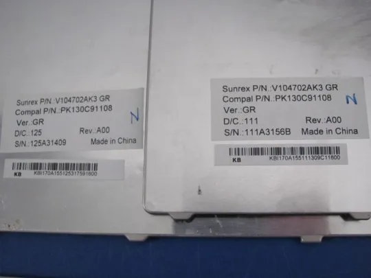 №159-8 клавіатура робоча PK130C91108 9Z.N3M82.B0G для E732G 5542 E1-531 7740 5728G 5250 5745 5742 7535 оригінал Де купити
