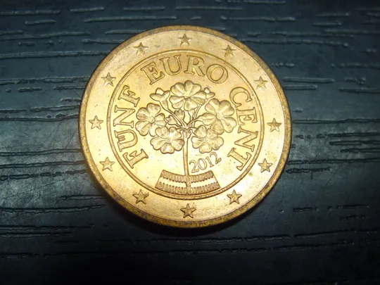 5 євроцентів 2012 Австрія Ціна